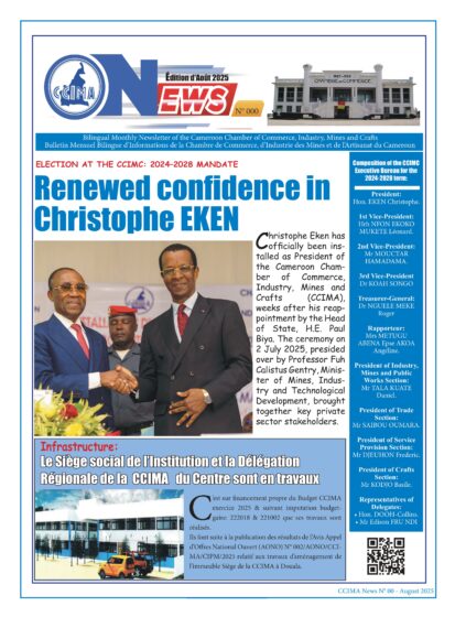 « CCIMA News » numéro 00. Un nouveau journal d’entreprise pensé pour et par les employés et collaborateurs de notre Institution Consulaire.